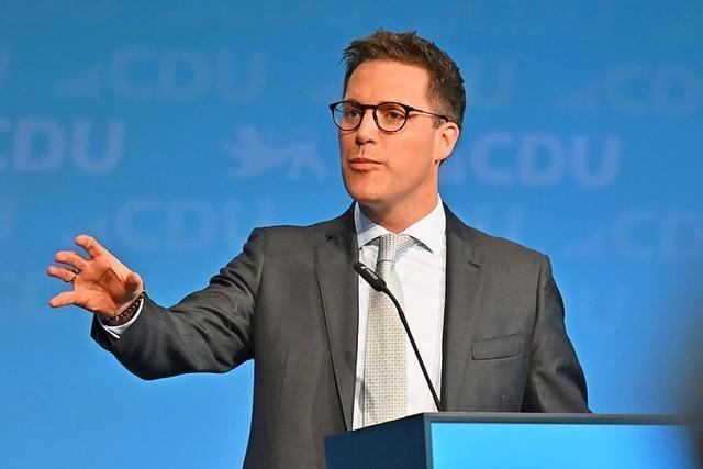 CDU-Landesparteitag in Ludwigsburg: Hagel beschimpft AfD-Politiker als 