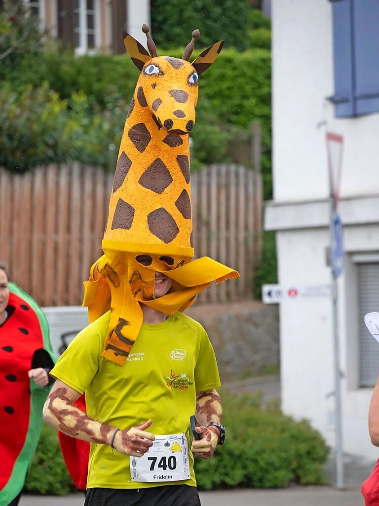 Bunt, frhlich und lecker – der diesjhrige Mllheimer Genusslauf lief tierisch gut.