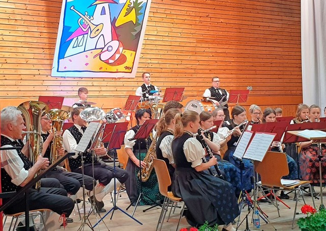 Der Musikverein Kappel  | Foto: Sonja Niederer