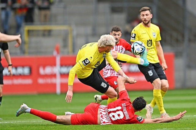 In einer umkmpften Partie hatte der SC Freiburg II am Sonntag das Nachsehen.  | Foto: Achim Keller