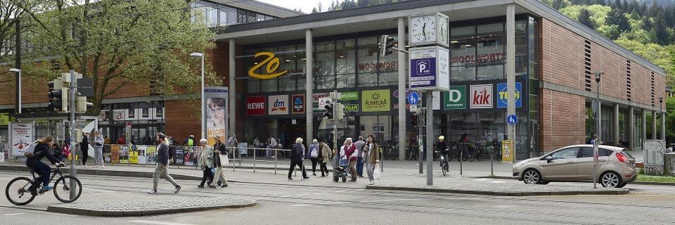 Das Freiburger "Zentrum Oberwiehre" hat sich in zwei Jahrzehnten gewandelt