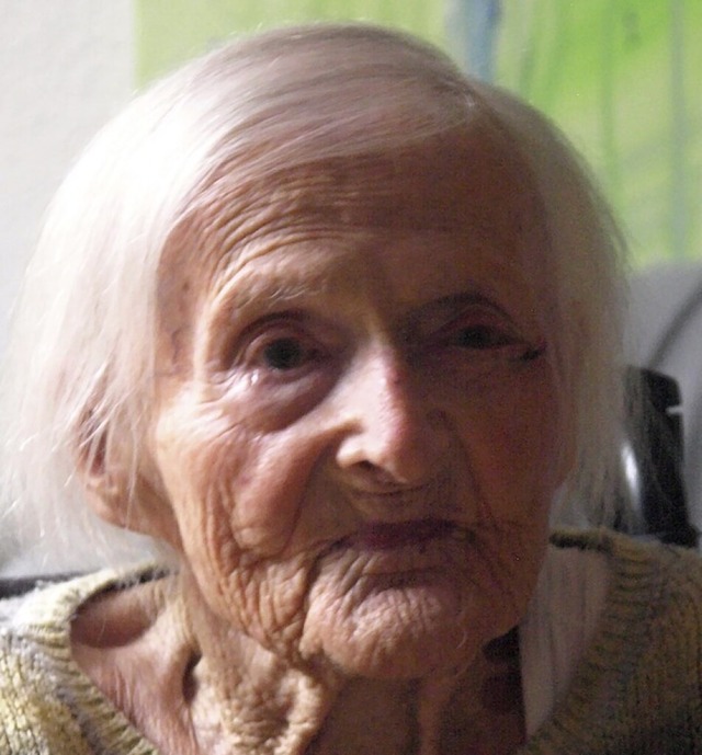 Johanna Kreiner wird 100.  | Foto: Karin Stckl-Steinebrunner