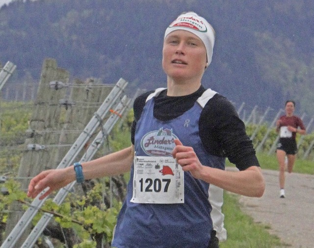 Eine Klasse fr sich in Mllheim: Stefanie Doll vom SV Kirchzarten.  | Foto: Winfried Stinn