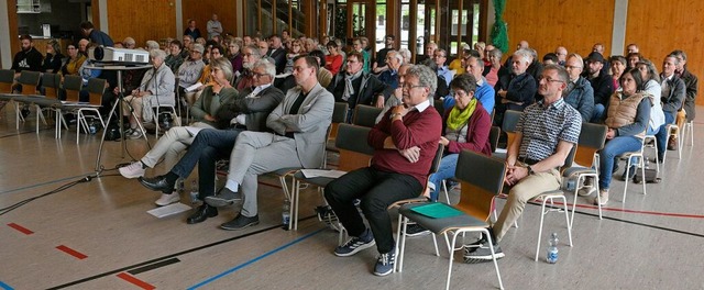 Groes Interesse an der Vorstellung der Ortschronik von Schuttern  | Foto: Bettina Schaller