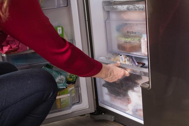 Eisdosen nicht zum Einfrieren anderer Lebensmittel verwenden