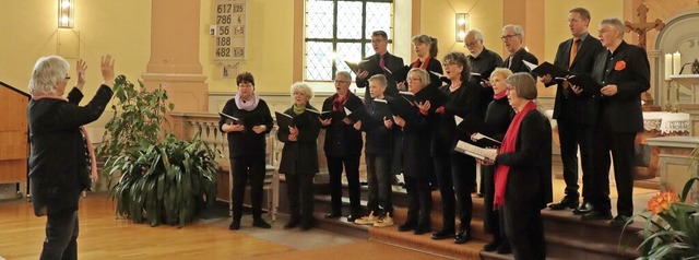 Der Lahrer Chor Tonart ist nach krankheitsbedingter Unterbrechung zurck.   | Foto: Juliana Eiland-Jung