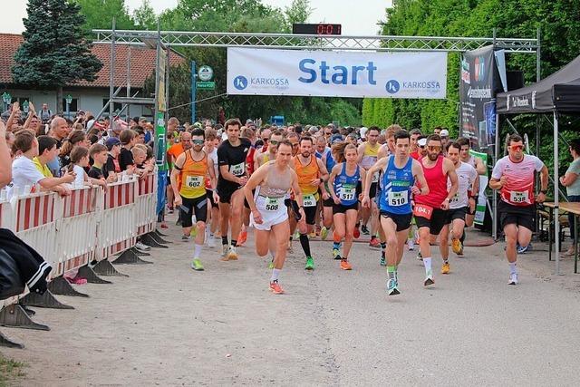 Einen neuen Teilnehmerrekord gab es beim Lauf in den Mai in Ottenheim