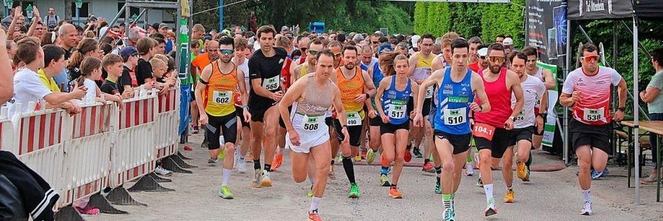 Einen neuen Teilnehmerrekord gab es beim Lauf in den Mai in Ottenheim