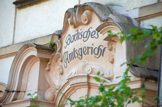 Die Verhandlung wurde vor dem Amtsgericht Schopfheim gefhrt.  | Foto: Andr Hnig