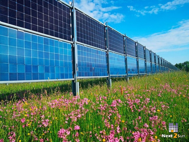 Fotovoltaikanlagen wie diese ermglich... unter der Aufstnderung. (Symbolbild)  | Foto: next2sun