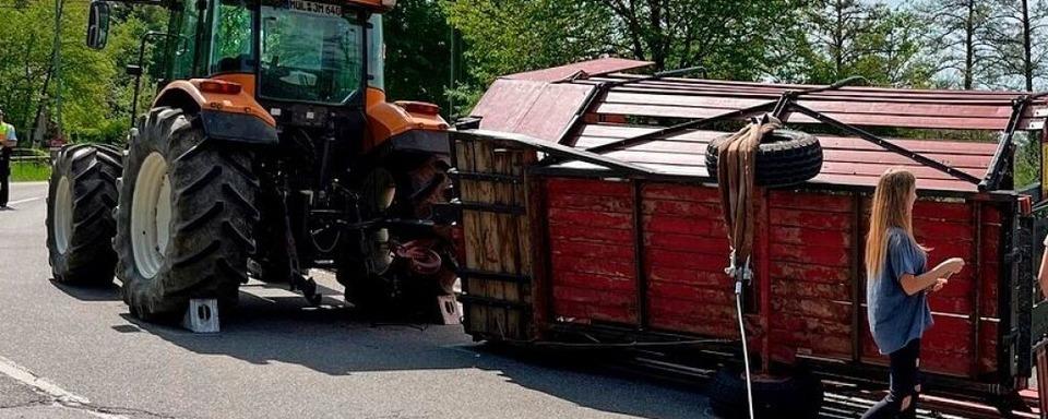 Unfall mit Maiwagen in Kandern: Anhnger hatte keine Zulassung