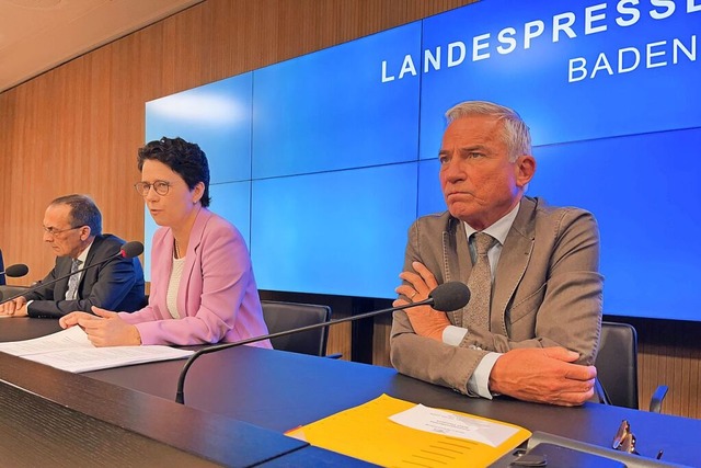 Marion Gentges (CDU), Ministerin der J...werk von Telefonbetrgern zerschlagen.  | Foto: Nico Pointner (dpa)