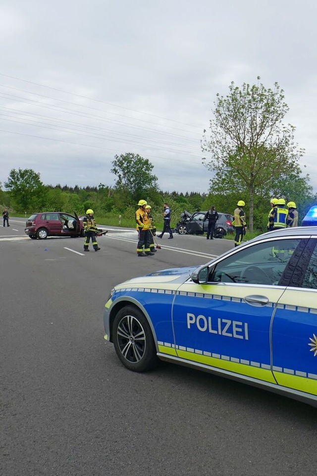 Schwerer Unfall auf der B3 bei Emmendingen  | Foto: Philipp Peters