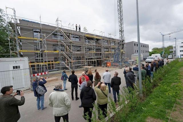 In Mllheim werden bald 13 neue Wohnungen fr Geflchtete fertig