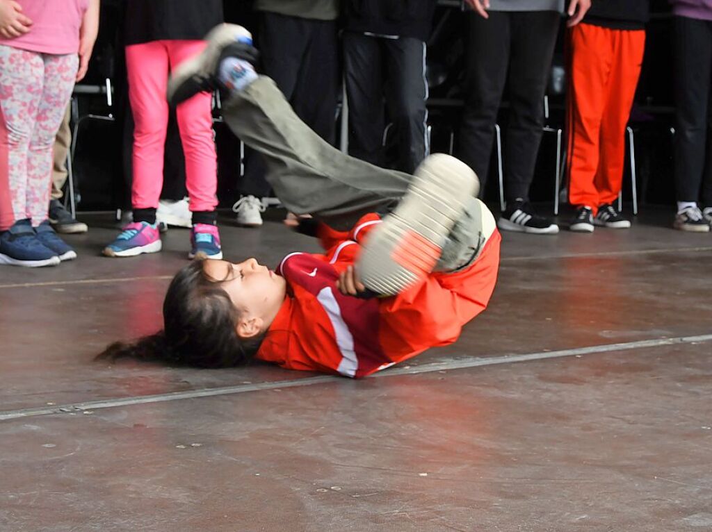 Breakdance mit Mentor Shalijani