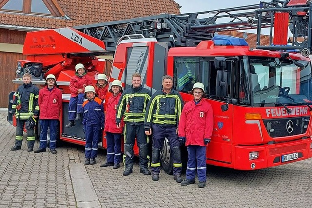 Die Jugendfeuerwehr in Bonndorf soll K... sie auch als Erwachsene dabei bleiben  | Foto: Ingo Gnther