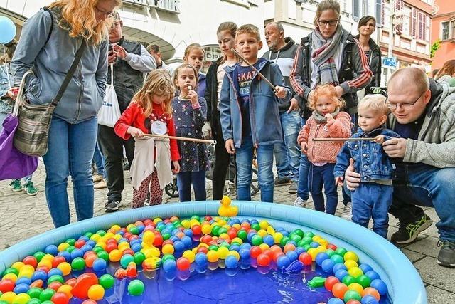Buntes Kinderfest in der Lahrer Innenstadt