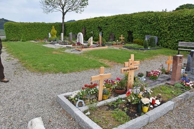 Enttuschung ber die Umgestaltung des Friedhofs in Heuweiler