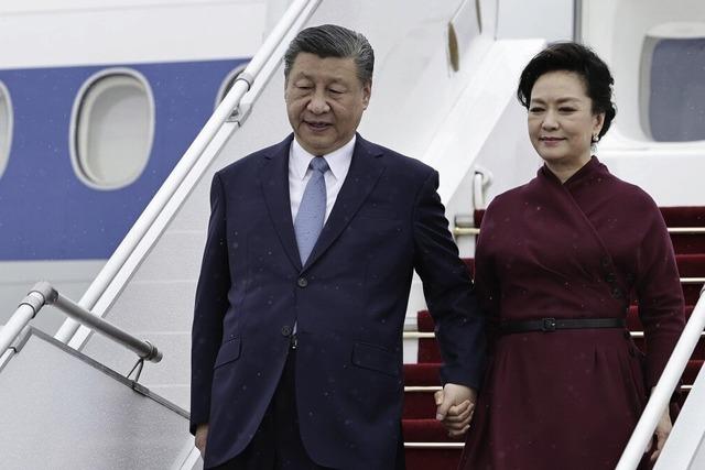Chinas Staatschef beginnt Europareise in Paris
