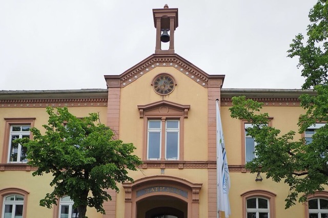 Das Haltinger Rathaus erhlt eine neue Pelletheizung.  | Foto: Herbert Frey