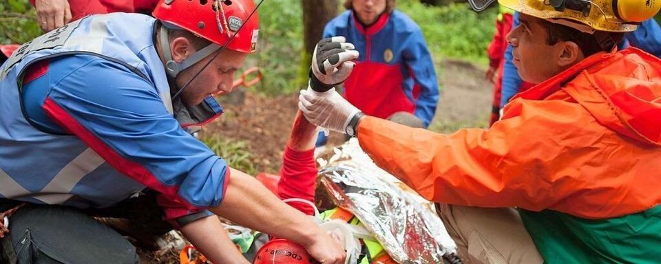 Bergwacht rettet Forstarbeiter bei Schweighof