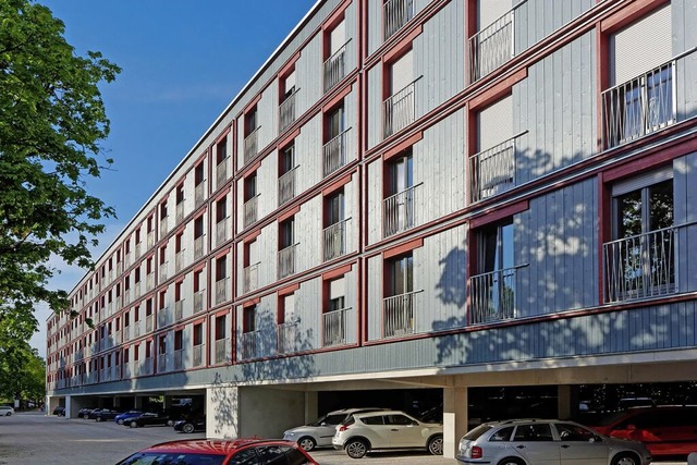 Das Stelzenhaus ber einem Parkplatz b...fr ein Lrracher Projekt als Vorbild.  | Foto: Roland Weegen