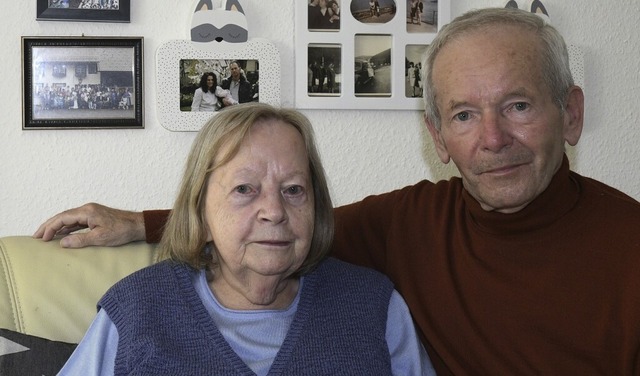 Maria und Kurt Albert sind seit 60 Jahren verheiratet.   | Foto: Bettina Schaller