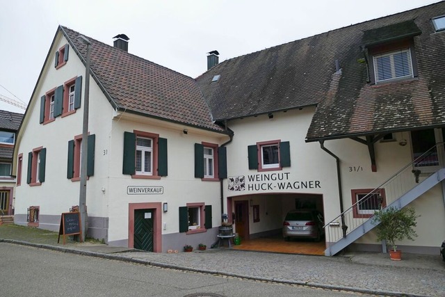 Das Weingut Huck-Wagner ist am Donners...d letzte Station am  Gutedelwandertag.  | Foto: Victoria Langelott