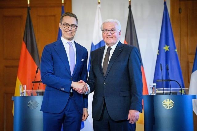 Steinmeier: Finnlands Nato-Mitgliedschaft macht Europa sicherer