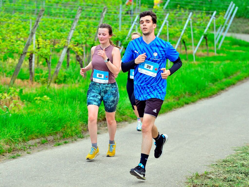 Ein buntes, frhliches Sportfest fr junge und jung gebliebene Luferinnen und Lufer war einmal mehr der Feierabendlauf in Buggingen.