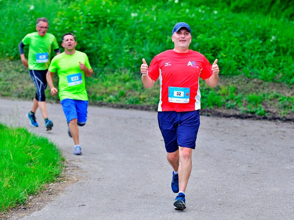 Ein buntes, frhliches Sportfest fr junge und jung gebliebene Luferinnen und Lufer war einmal mehr der Feierabendlauf in Buggingen.