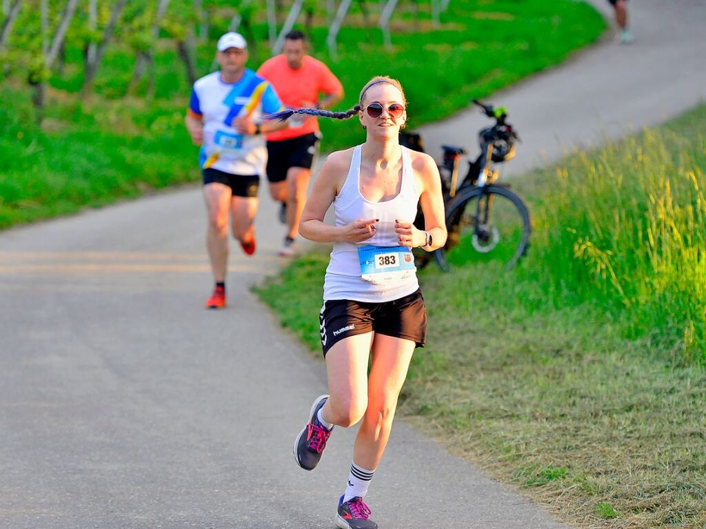 Ein buntes, frhliches Sportfest fr junge und jung gebliebene Luferinnen und Lufer war einmal mehr der Feierabendlauf in Buggingen.