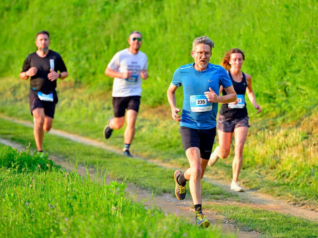 Ein buntes, frhliches Sportfest fr junge und jung gebliebene Luferinnen und Lufer war einmal mehr der Feierabendlauf in Buggingen.