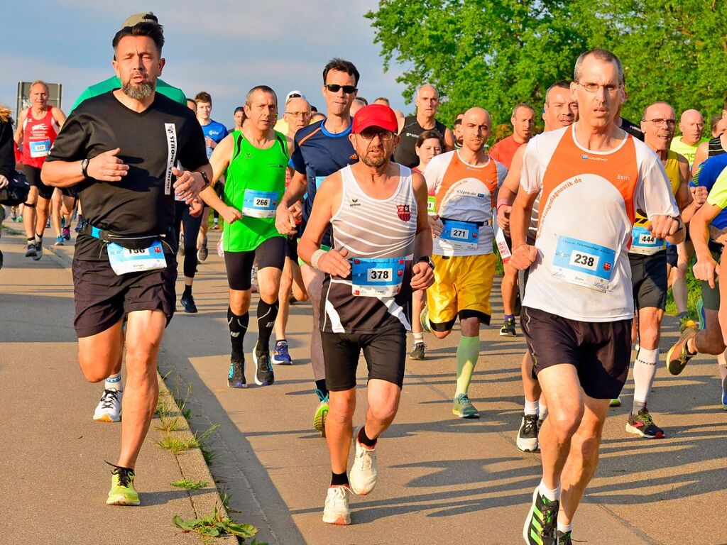 Ein buntes, frhliches Sportfest fr junge und jung gebliebene Luferinnen und Lufer war einmal mehr der Feierabendlauf in Buggingen.