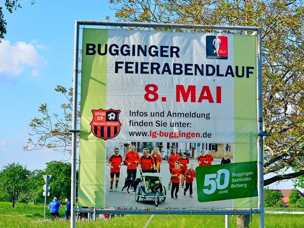 Ein buntes, frhliches Sportfest fr junge und jung gebliebene Luferinnen und Lufer war einmal mehr der Feierabendlauf in Buggingen.