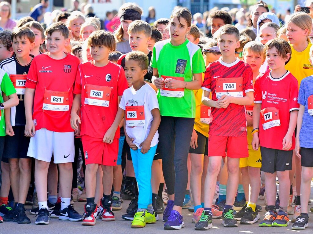 Ein buntes, frhliches Sportfest fr junge und jung gebliebene Luferinnen und Lufer war einmal mehr der Feierabendlauf in Buggingen.