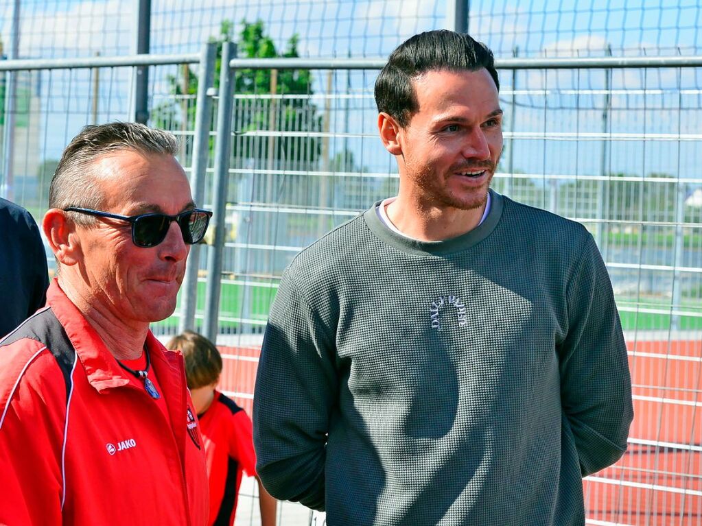 Ein buntes, frhliches Sportfest fr junge und jung gebliebene Luferinnen und Lufer war einmal mehr der Feierabendlauf in Buggingen.