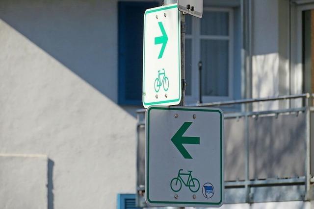 In St. Peter sollen die Radwege neue Schilder erhalten
