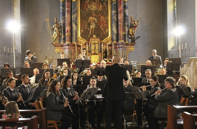 Hhepunkt des Konzerts bildete das St... zusammen mit Organist Stefan Kreutz.   | Foto: Michelle Gntert