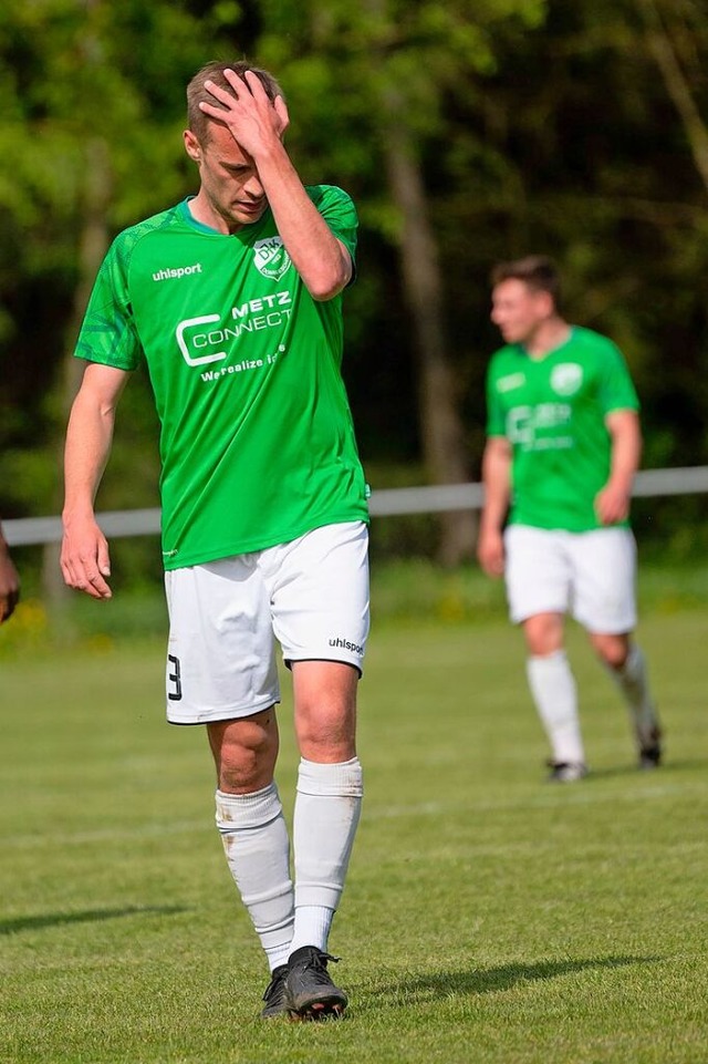 Yannick Bartmann und seine Teamkollege... den Abstieg wohl nicht mehr abwenden.  | Foto: Wolfgang Scheu