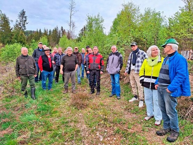 Knapp 20 Teilnehmende hatten sich zu d...nd Jagdgenossenschaft ist, eingefunden  | Foto: Thomas Kaiser