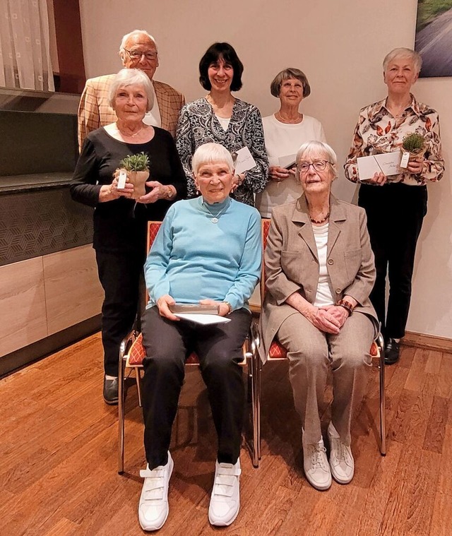 Anita Schuler, Andrea Knpfle, Luzia M...ina Fehrenbach, Ute Bausch (von links)  | Foto: Eva-Maria Pfaff