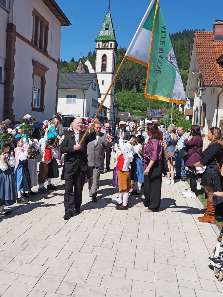 Flagge zeigen stets die „Alte Mannen“.