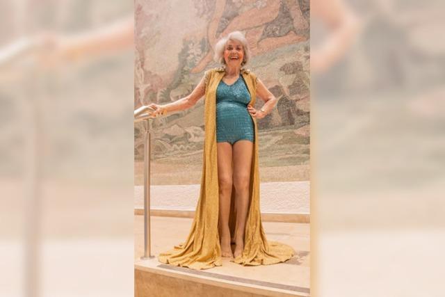 Mnchnerin mit 100 Jahren zum ltesten Bademoden-Model der Welt gekrt