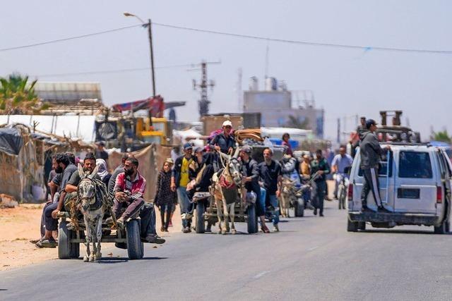 Newsblog: Israel meldet Kmpfe im Osten von Rafah