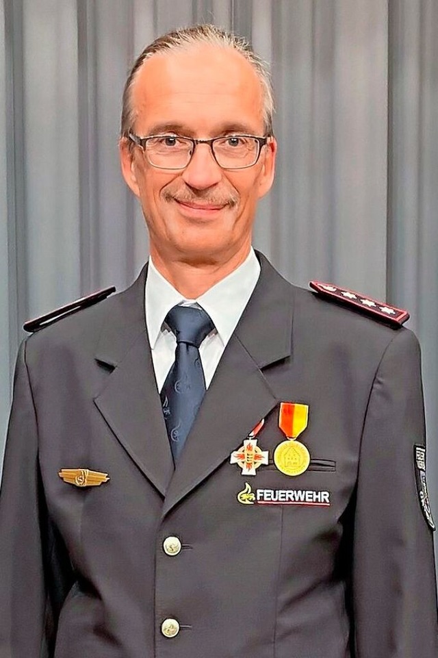 Kandidiert er wieder? Ex-Kommandant Reiner Graupe.  | Foto: Alena Ehrlich
