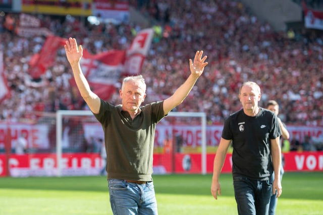 Kein Spiel wie jedes andere fr Christ...t von den Fans im Europa-Park-Stadion.  | Foto: IMAGO/Eibner-Pressefoto/Wolfgang Frank