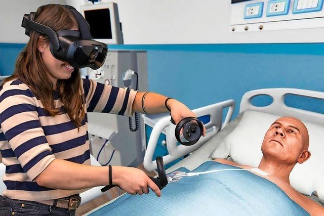 Training am virtuellen Patienten und Kettensge-Simulation: Firmen aus Sdbaden entwickeln 