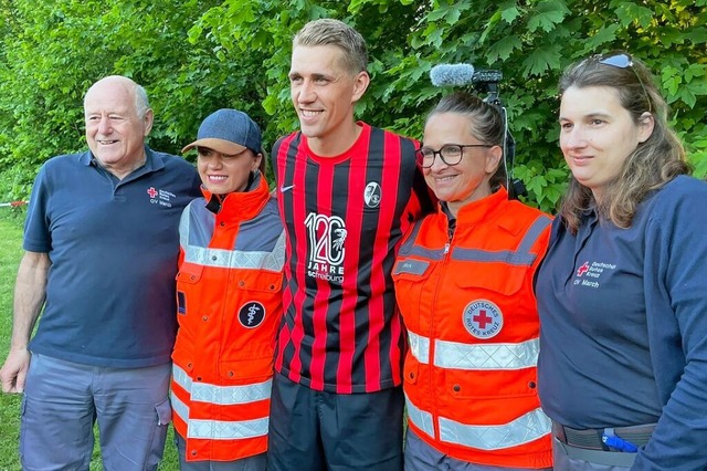 Nach Spielschluss schlug Nils Petersen... Autogramm- oder Interviewanfrage aus.  | Foto: Mario Schneberg