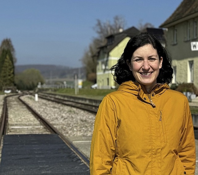 Ist fr die Kandertalbahn: Sarah Hagmann.  | Foto: Bro Hagmann